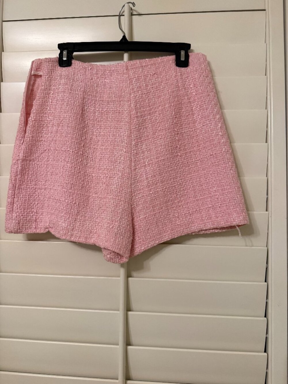 Zara textured skort, pink, new with tags - Picture 3 of 3